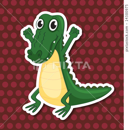 A toy crocodile 14380975