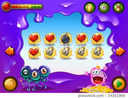 A videogame with monsters A videogame with monsters 14381069