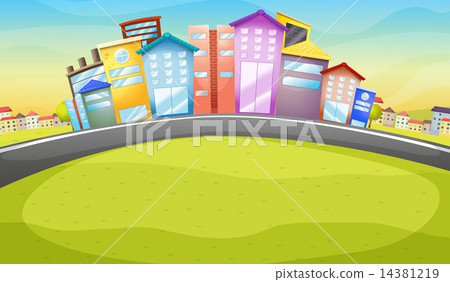 City scene City scene 14381219
