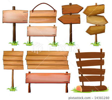 Set of signboards 14381280