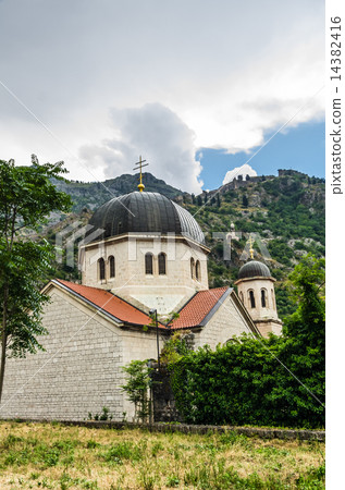 View on Church in Kotor fortress 14382416