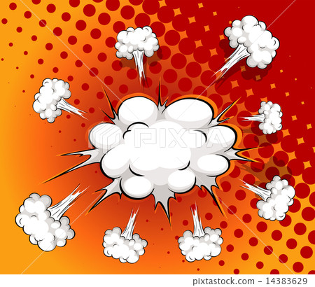Comic cloud 14383629