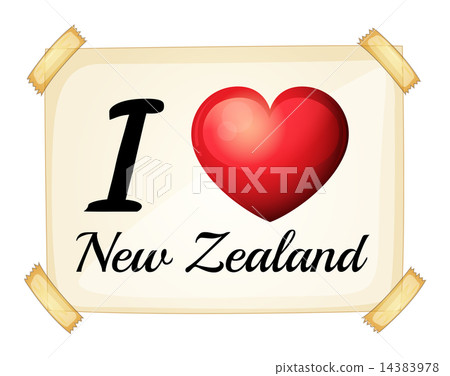I love New Zealand 14383978