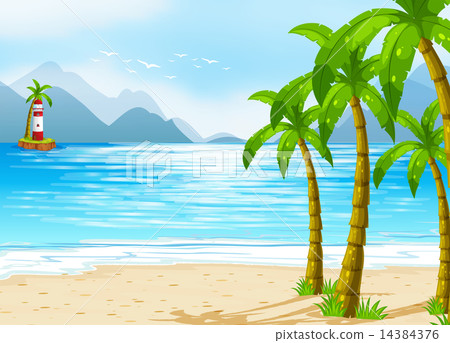 A beach A beach 14384376