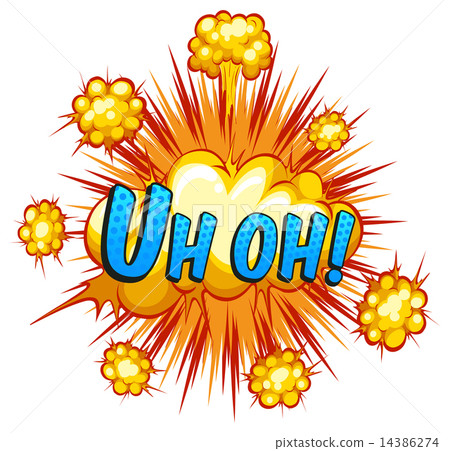 Uh oh - Stock Illustration [14386274] - PIXTA