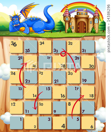 Boardgame and dragon 14386296