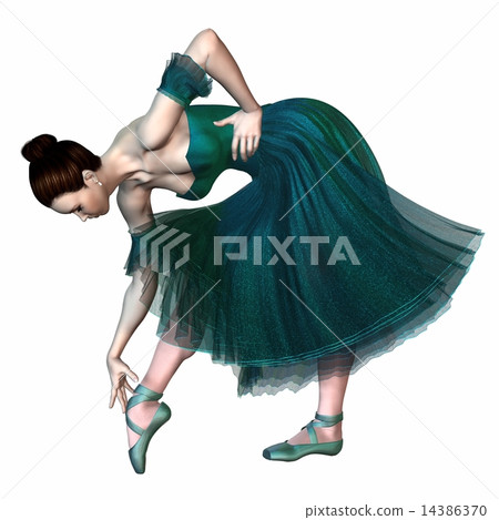 Ballerina in Green 14386370