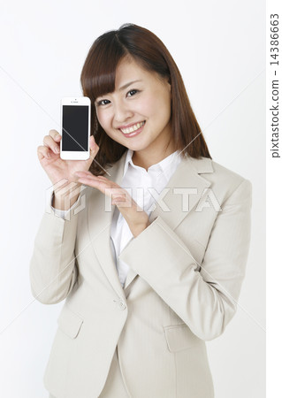 Woman with smartphone Woman with smartphone 14386663