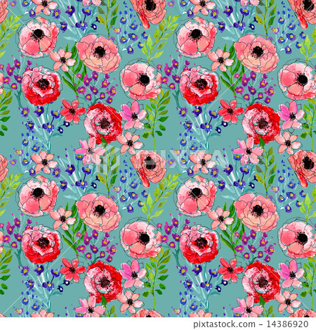 Seamless floral pattern 14386920