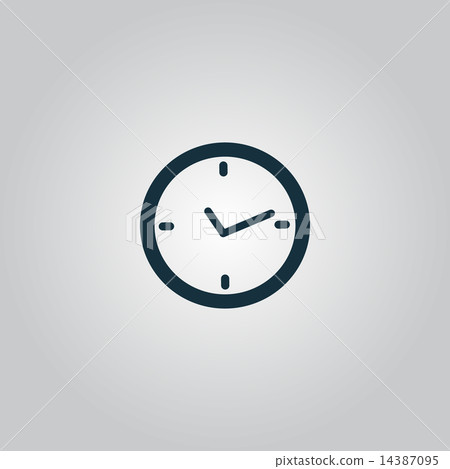 watch flat icon watch flat icon 14387095