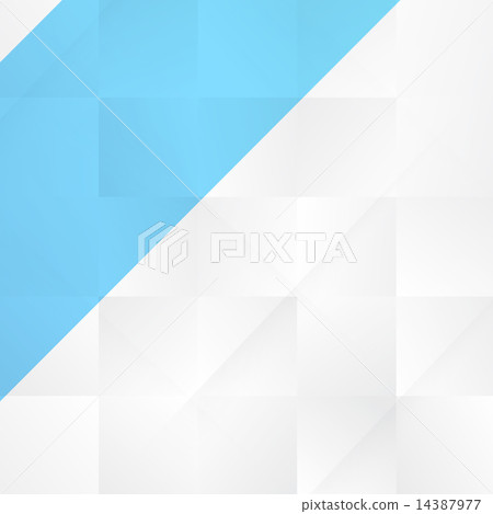 Vector Abstract geometric shape from gray cubes. 14387977