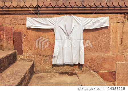 Holy city of Varanasi, India 14388216