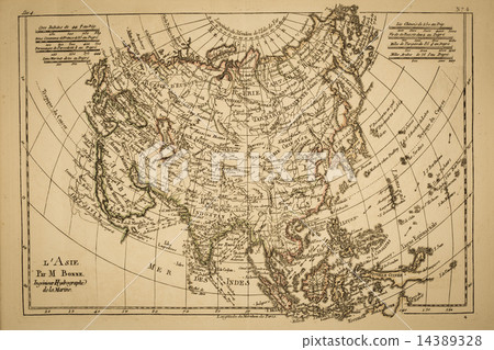 古代地圖亞洲地圖 古代地圖亞洲地圖 14389328