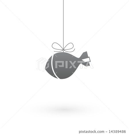 Bomb on a rope - Stock Illustration [14389486] - PIXTA