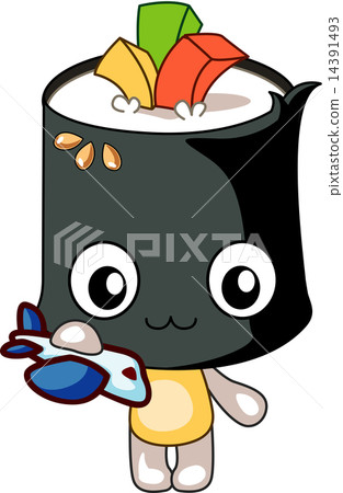 可愛的膠水滾動 14391493