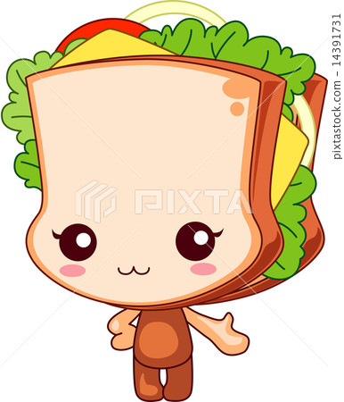 Cute sandwich 14391731