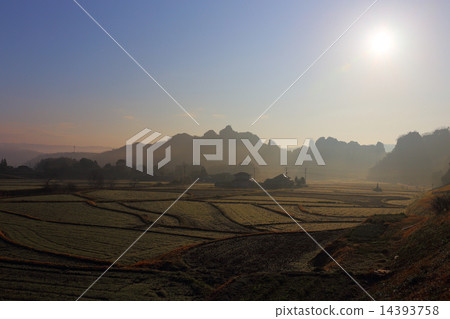 米領域早晨霧 14393758