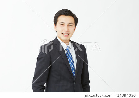 smiling businessman smiling businessman 14394056