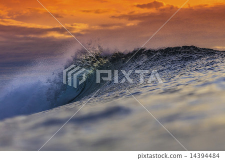 Colored Ocean Wave Colored Ocean Wave 14394484