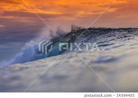 Colored Ocean Wave 14394485