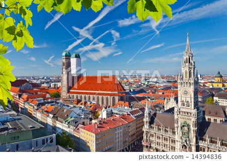 Aerial view of Munchen 14394836