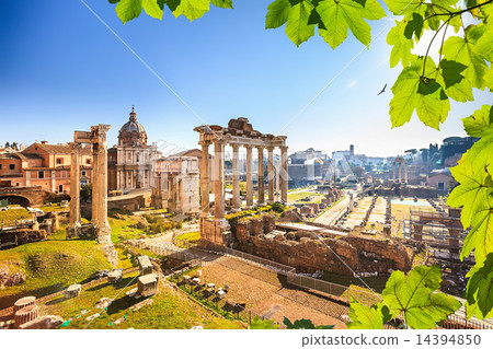 Roman ruins in Rome, Forum Roman ruins in Rome, Forum 14394850
