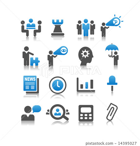 Business concept icon set Business concept icon set 14395027