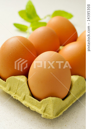 brown eggs in an egg carton brown eggs in an egg carton 14395308