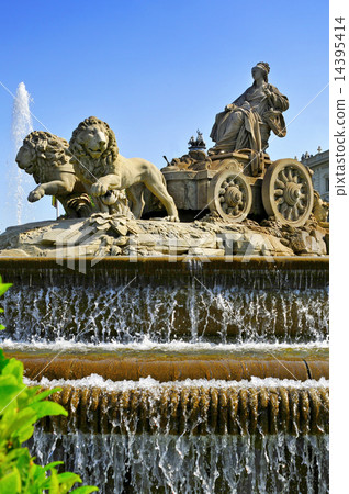 Cibeles Fountain in Madrid, Spain 14395414