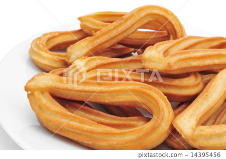 churros typical of Spain churros typical of Spain 14395456
