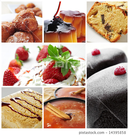 dessert collage dessert collage 14395858