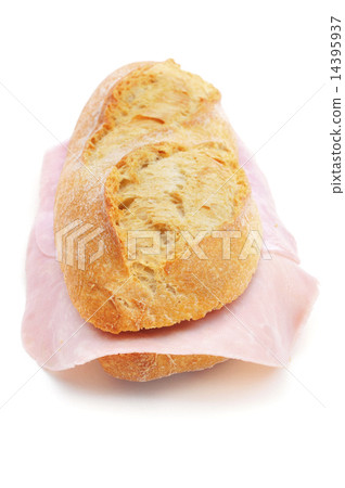 spanish bocadillo de jamon de york, a ham sandwich spanish bocadillo de jamon de york, a ham sandwich 14395937