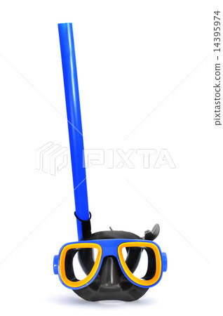 diving mask and snorkel 14395974