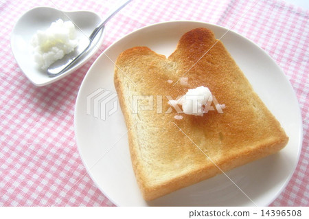 Coconut oil and bread 14396508