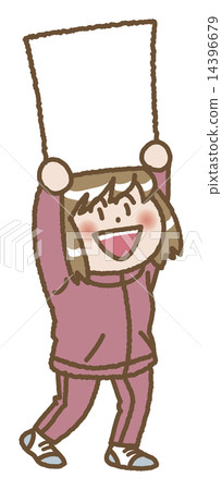 People with placards 14396679