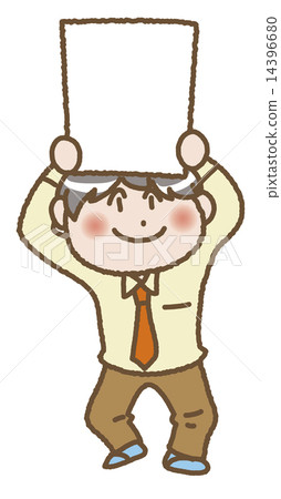 People with placards 14396680