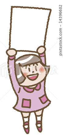 People with placards 14396682