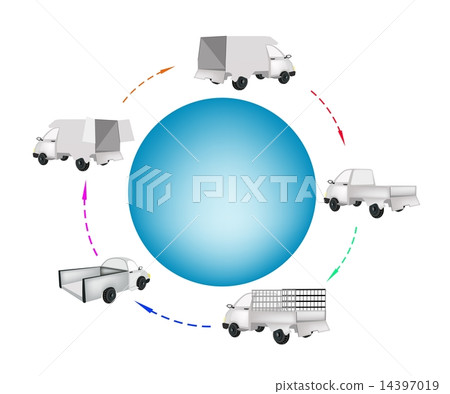 Different Types of Pickup Trucks and Vans 14397019
