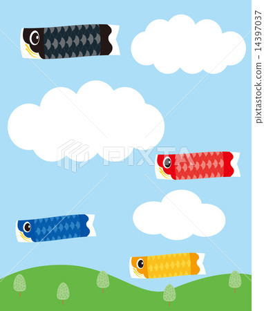 材料 -  Koinobori 4 14397037