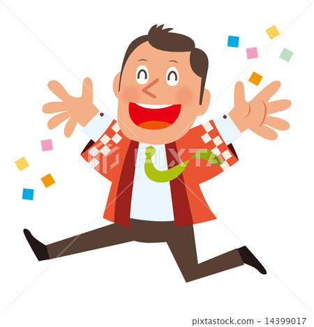 有握手的紅色帽子的男性幹事 14399017