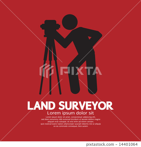 Land Surveyor Black Graphic Symbol 14401064