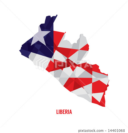 Map of Liberia 14401068