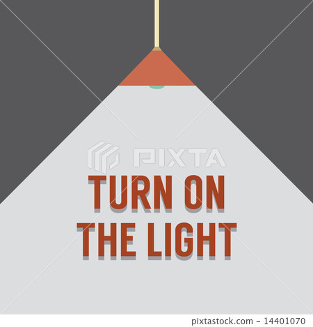 Flat Design Turn On The Light Flat Design Turn On The Light 14401070
