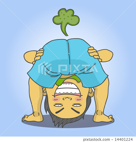 boy farting 14401224