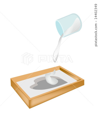 Plaster of Paris in A Heart Molded Casting Plaster of Paris in A Heart Molded Casting 14402349