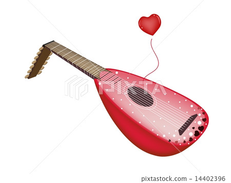 A Beautiful Antique Lute Playing Love Song 14402396
