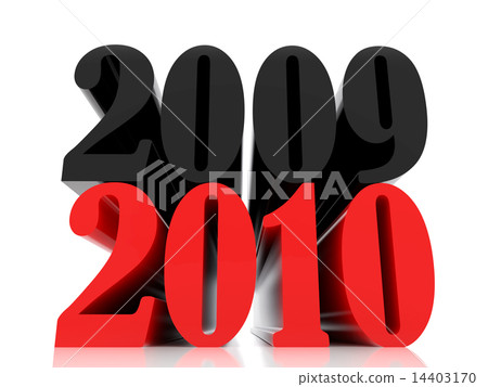 New 2010 year one 14403170