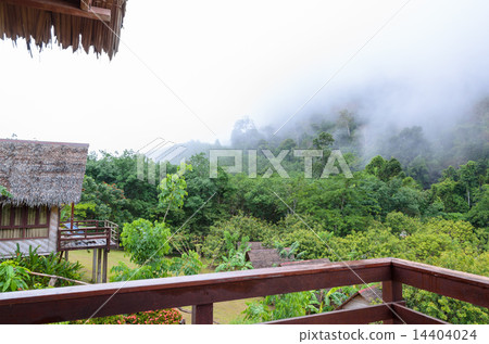 View from balcony of a cabin 14404024