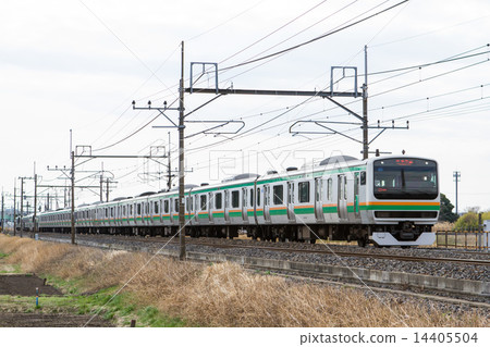 JR East E231 series 15 car train formation 14405504