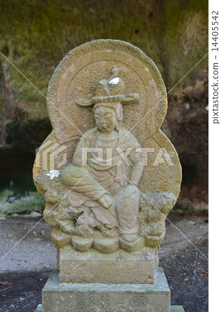 Matsushima walk: Wisdom Guardian Seishin Sanzo Sannon Kannon Celestial stone statue Zuiganeji 14405542